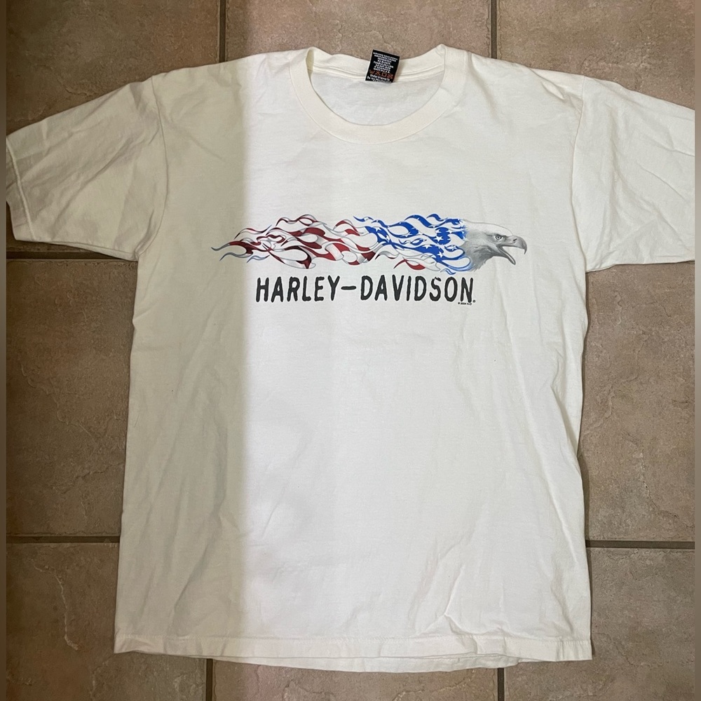 Men’s short sleeve vintage Harley shirt